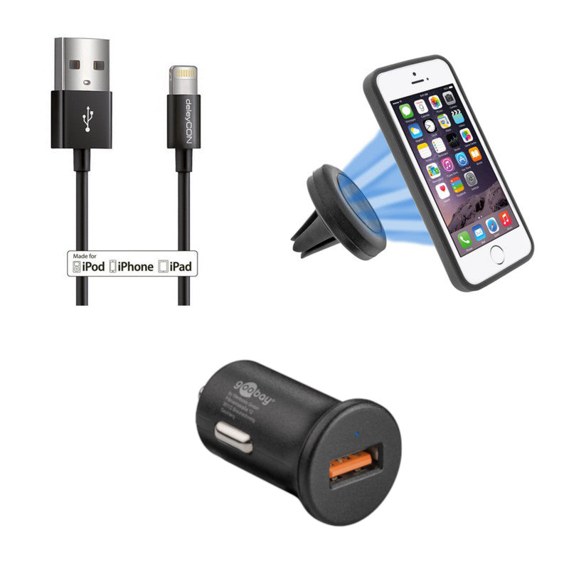 ArktisPRO 3-in-1 Auto Power Pack für iPhones & iPad minis