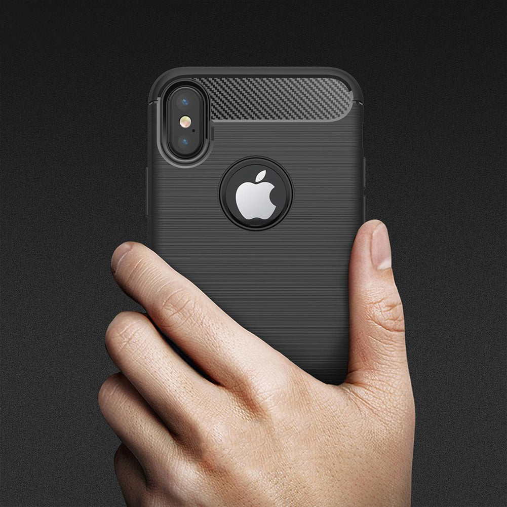 ArktisPRO iPhone X XS CarbonFiber TPU Case