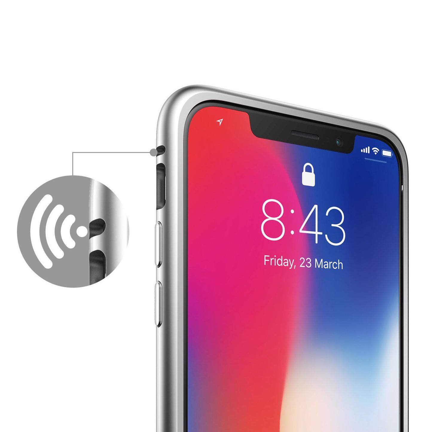 Aviato Magnetic Aluminum Case für iPhone X XS