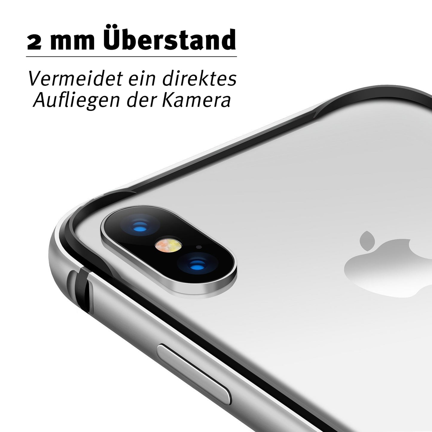 Aviato AirZERO Alu Bumper für iPhone X XS