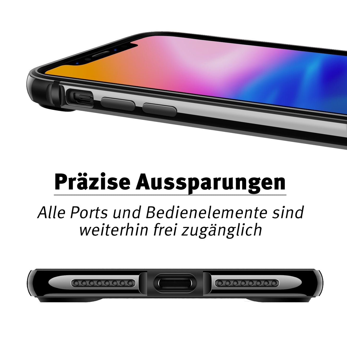 Aviato AirZERO Alu Bumper für iPhone X XS