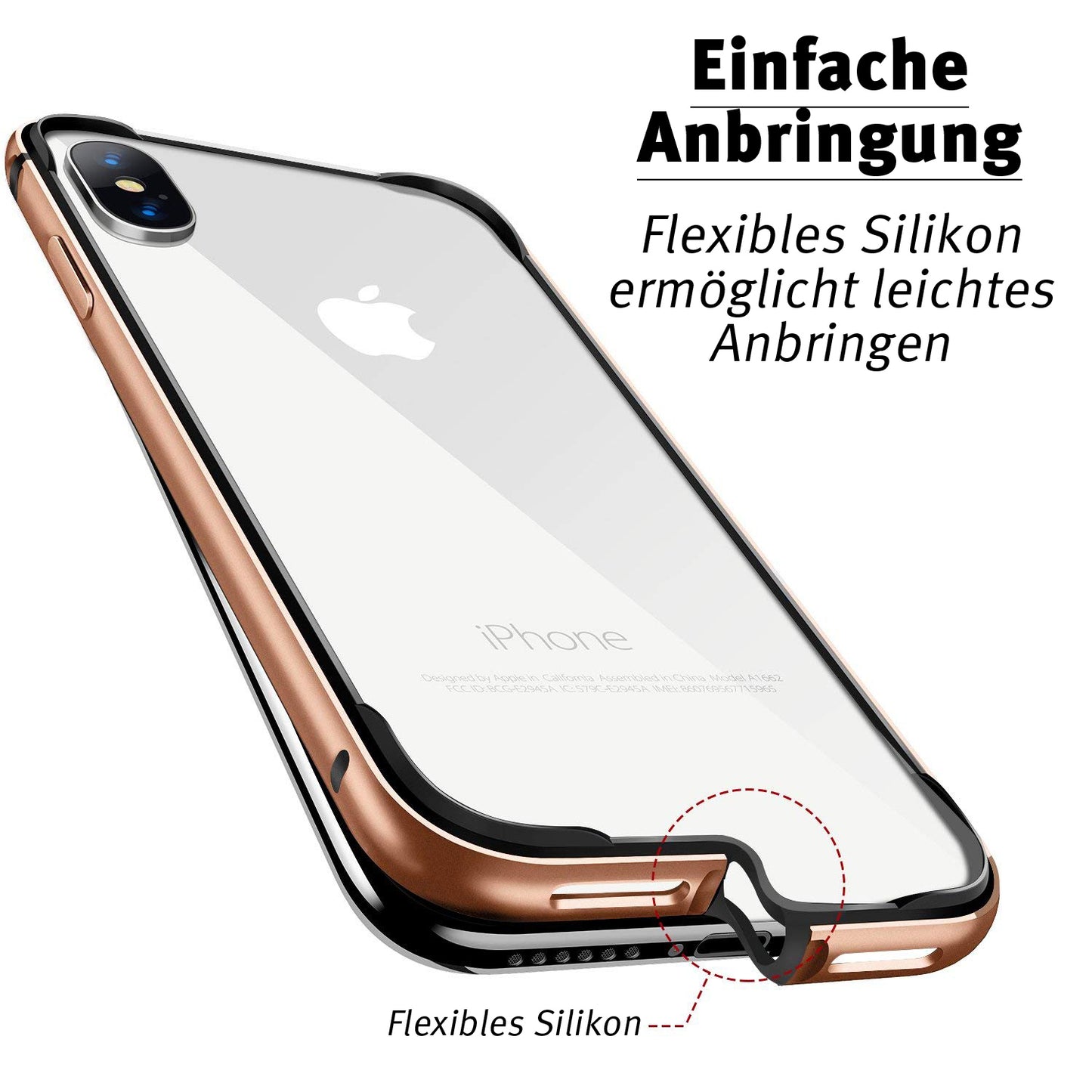 Aviato AirZERO Alu Bumper für iPhone X XS