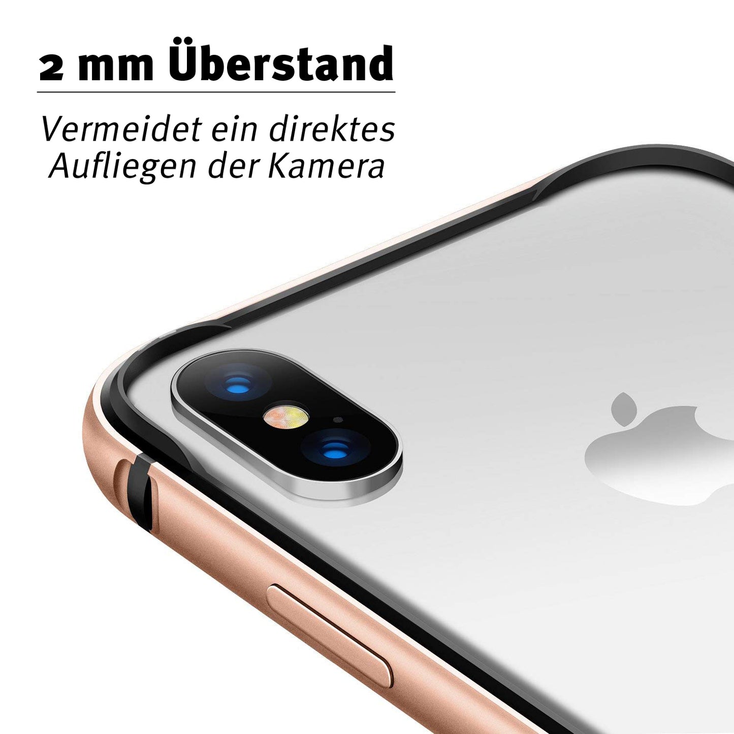 Aviato AirZERO Alu Bumper für iPhone X XS