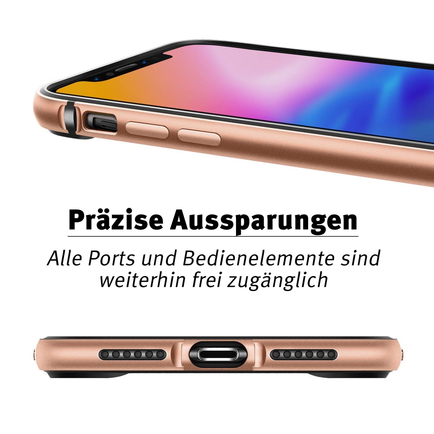 Aviato AirZERO Alu Bumper für iPhone X XS