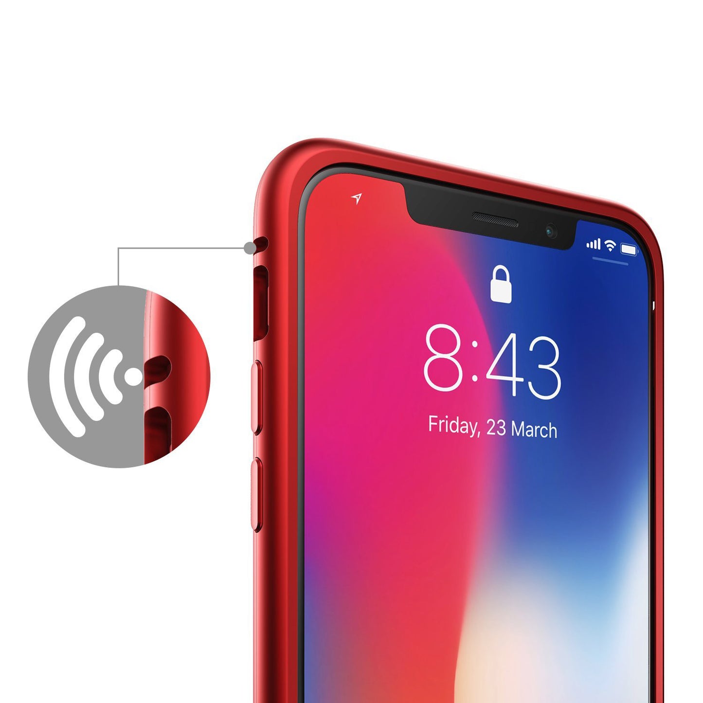 Aviato Magnetic Aluminum Case für iPhone X XS