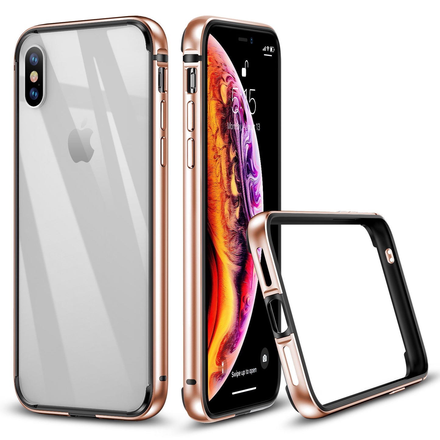 Aviato AirZERO Alu Bumper für iPhone X XS