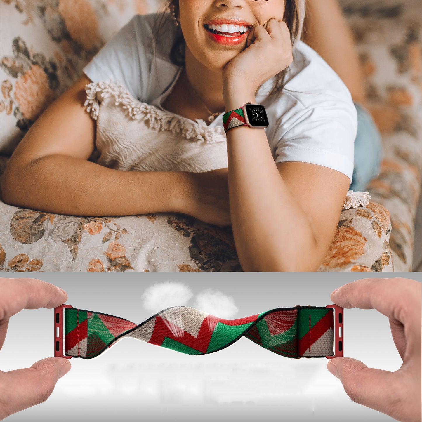 arktisband Apple Watch Nylon Loop Ibiza Collection