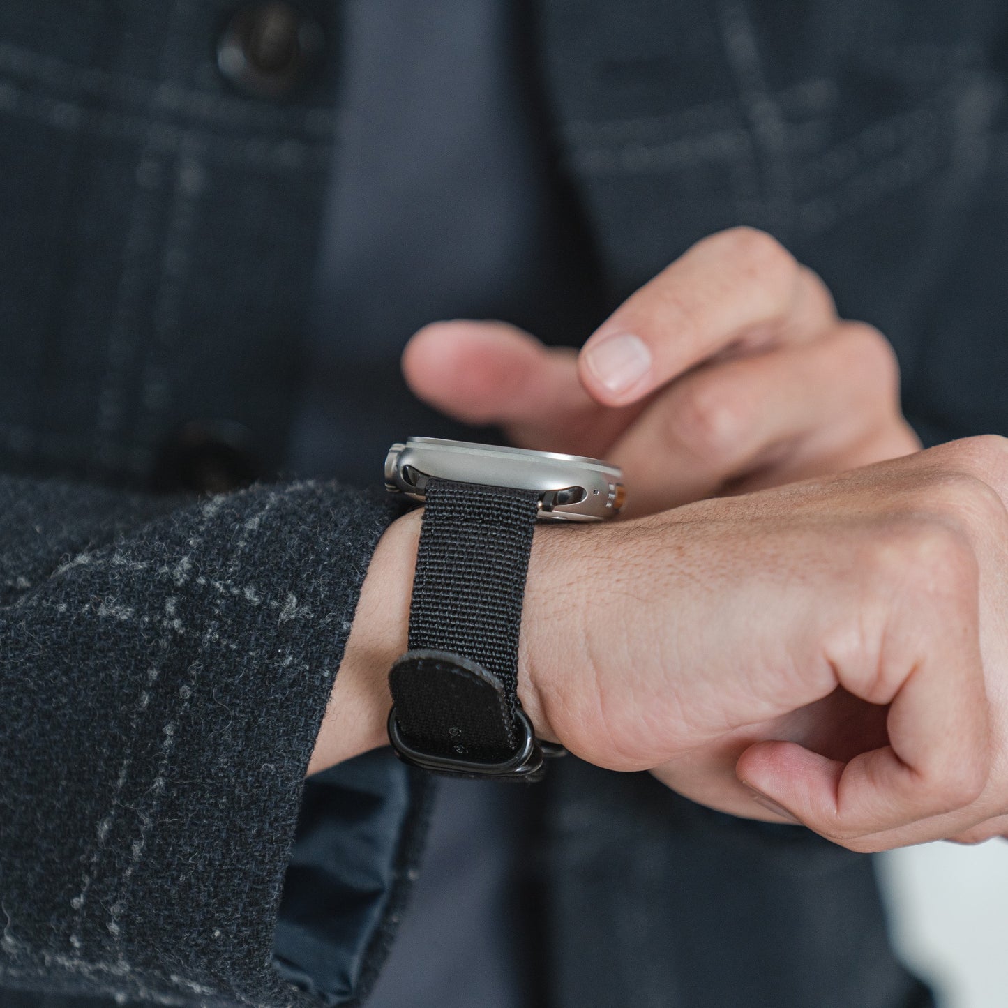 Aviato NATO Nylon Armband für Apple Watch