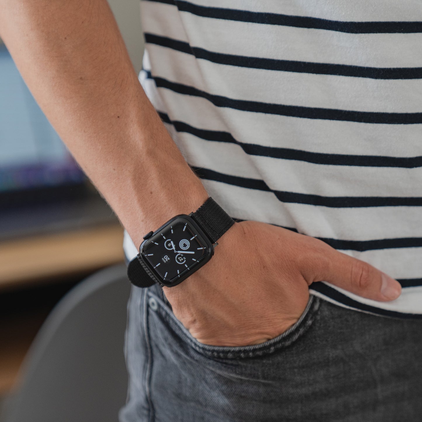 Aviato NATO Nylon Armband für Apple Watch