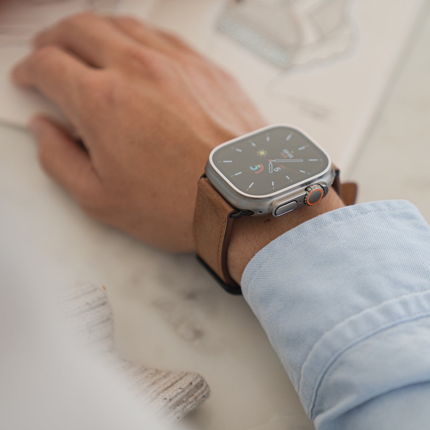 Mobiletto Apple Watch Ultra Lederarmband