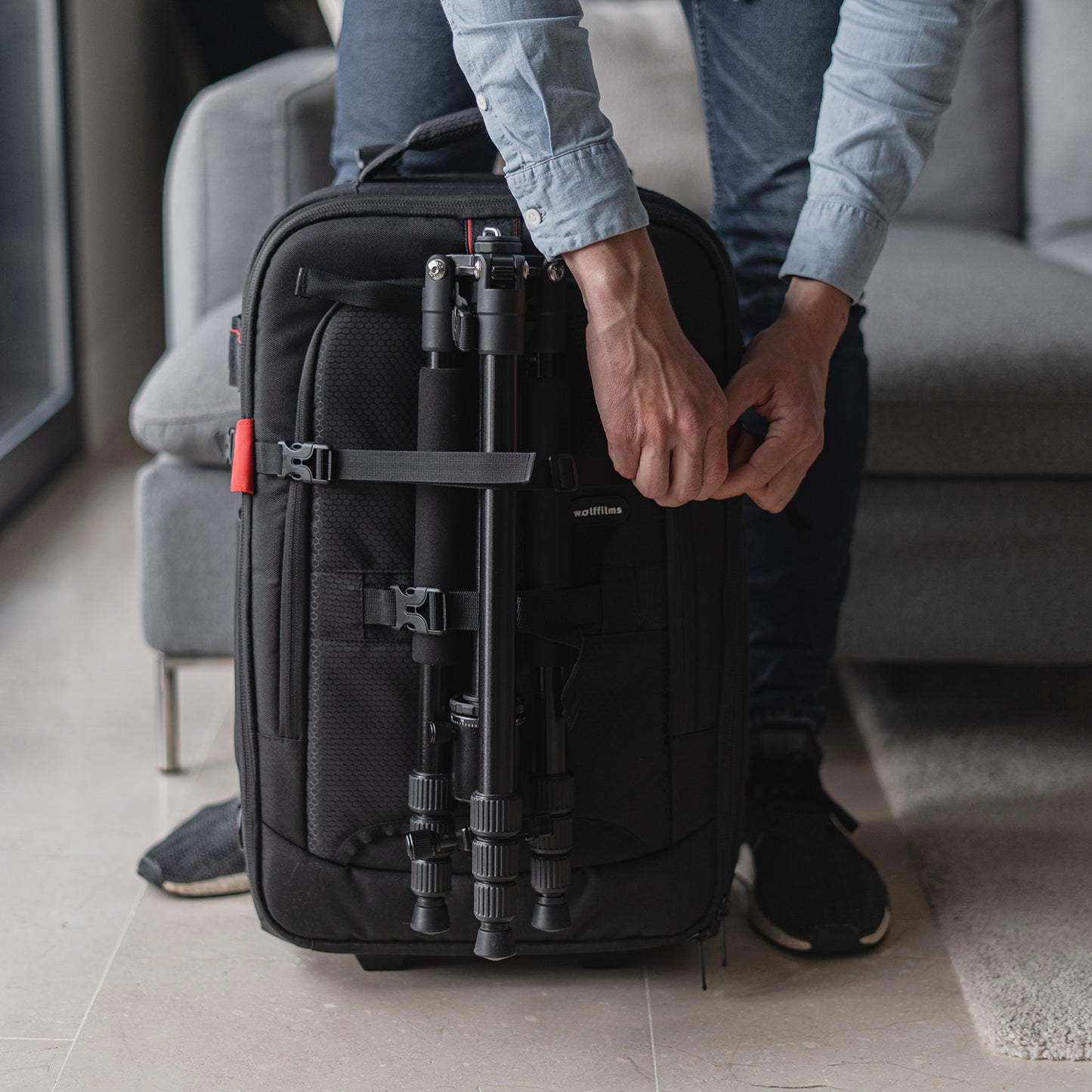 Wolffilms PRO Fototrolley und Kamerarucksack