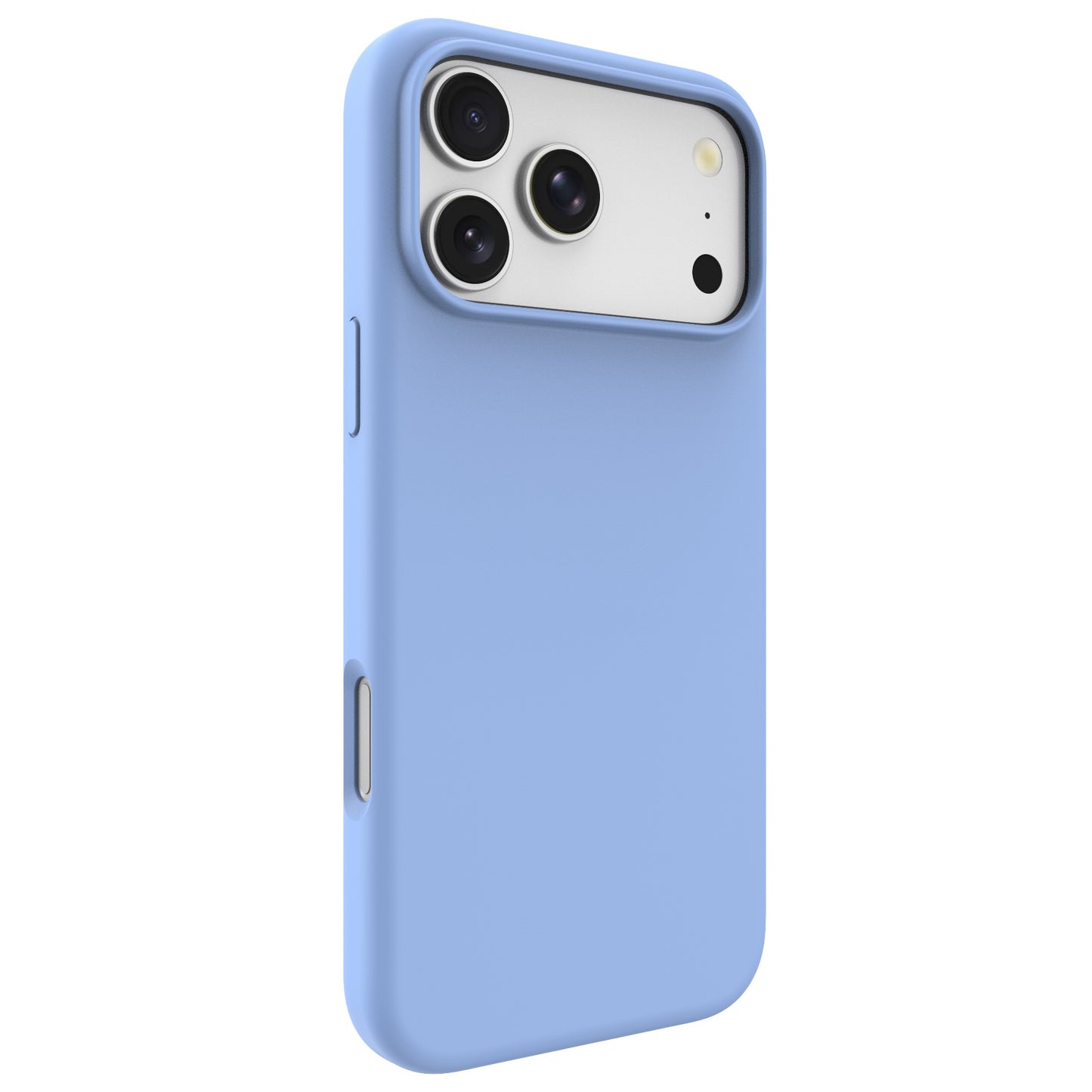 arktis iPhone 18 Pro Max Silikon Case mit MagSafe Himmelblau