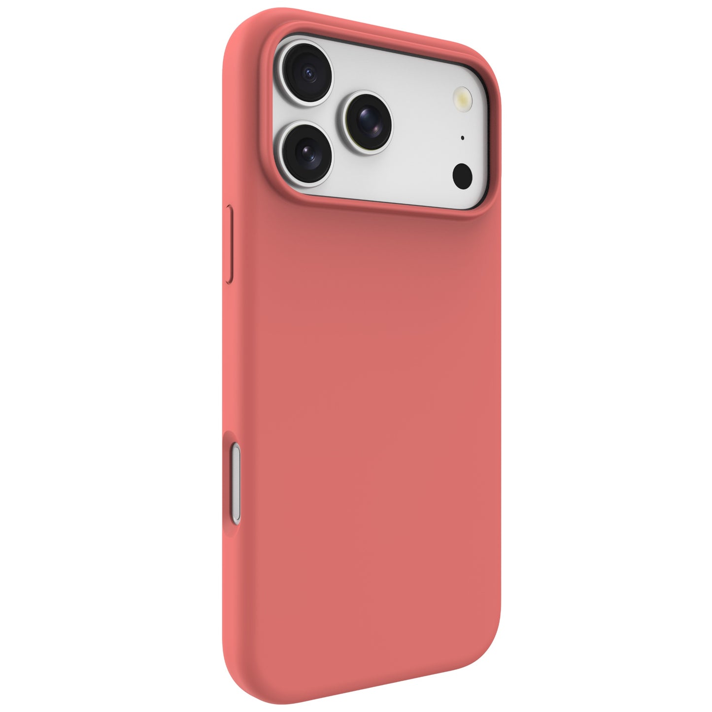 arktis iPhone 18 Pro Max Silikon Case mit MagSafe Guavepink