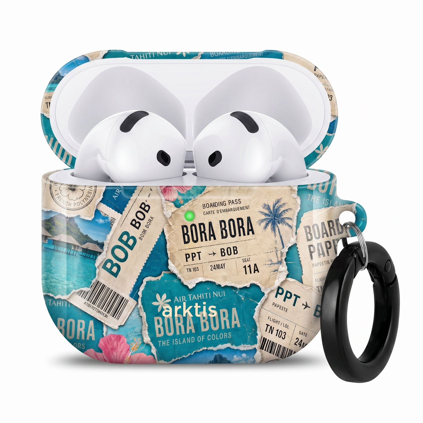 arktis AirPods 4 Hülle - Happy Island