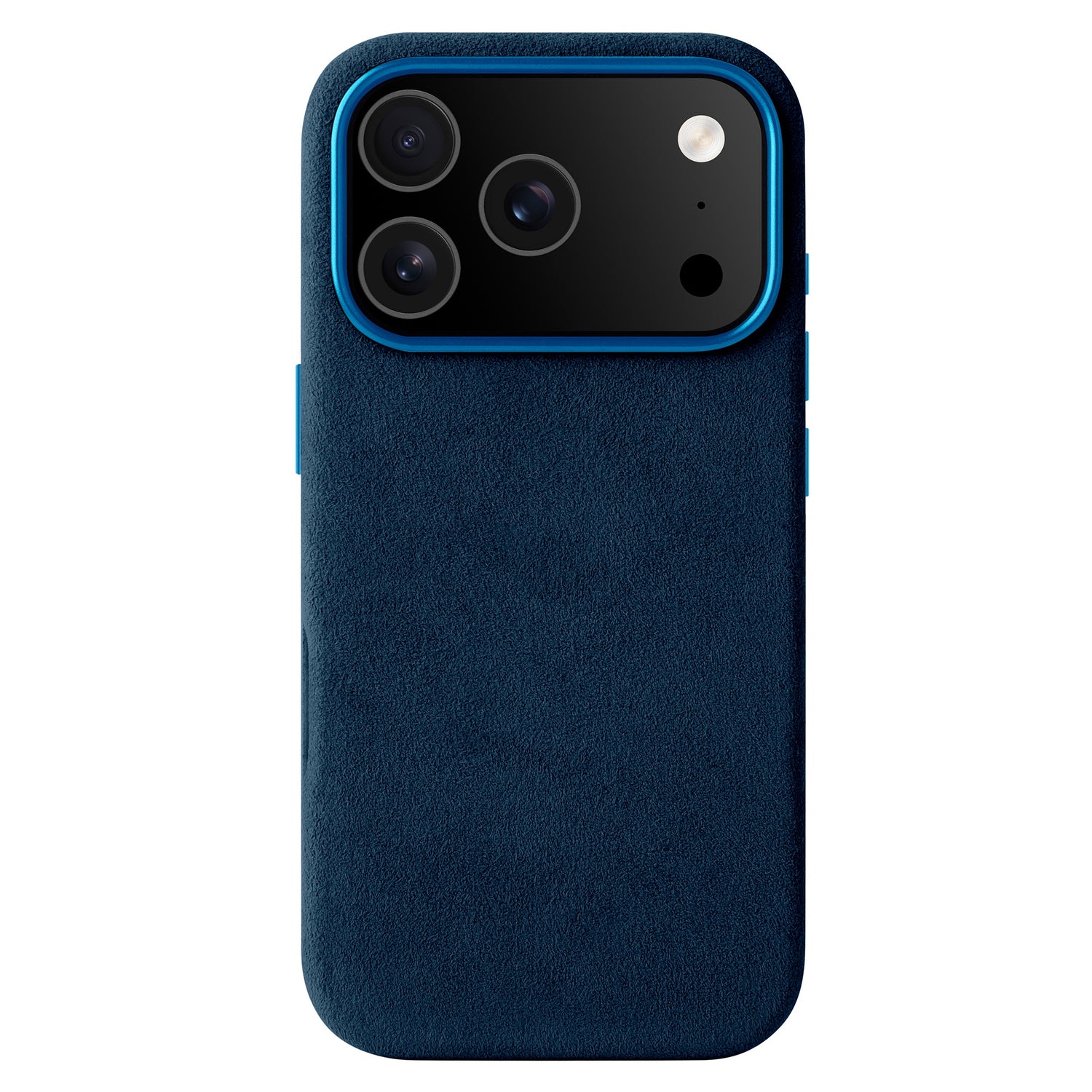 Die arktis iPhone 17 Pro Hülle aus Alcantara verfügt über eine strukturierte Oberfläche, einen Kameraausschnitt mit drei Linsen und bietet erstklassigen Schutz mit einem stilvollen Gefühl - von arktis für Ihr iPhone 17 Pro entwickelt.
