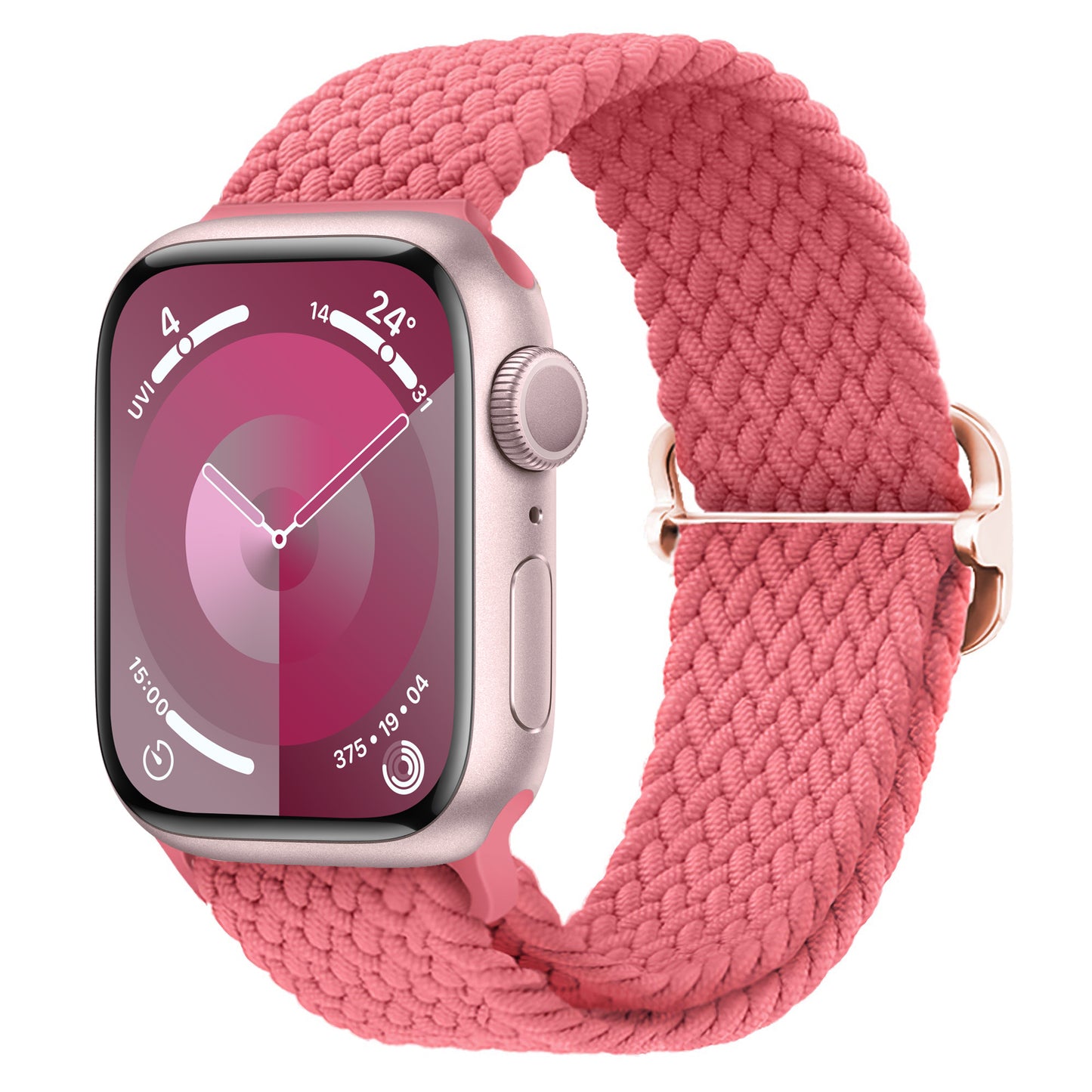 arktisband Apple Watch geflochtenes Flex Loop Plain Armband