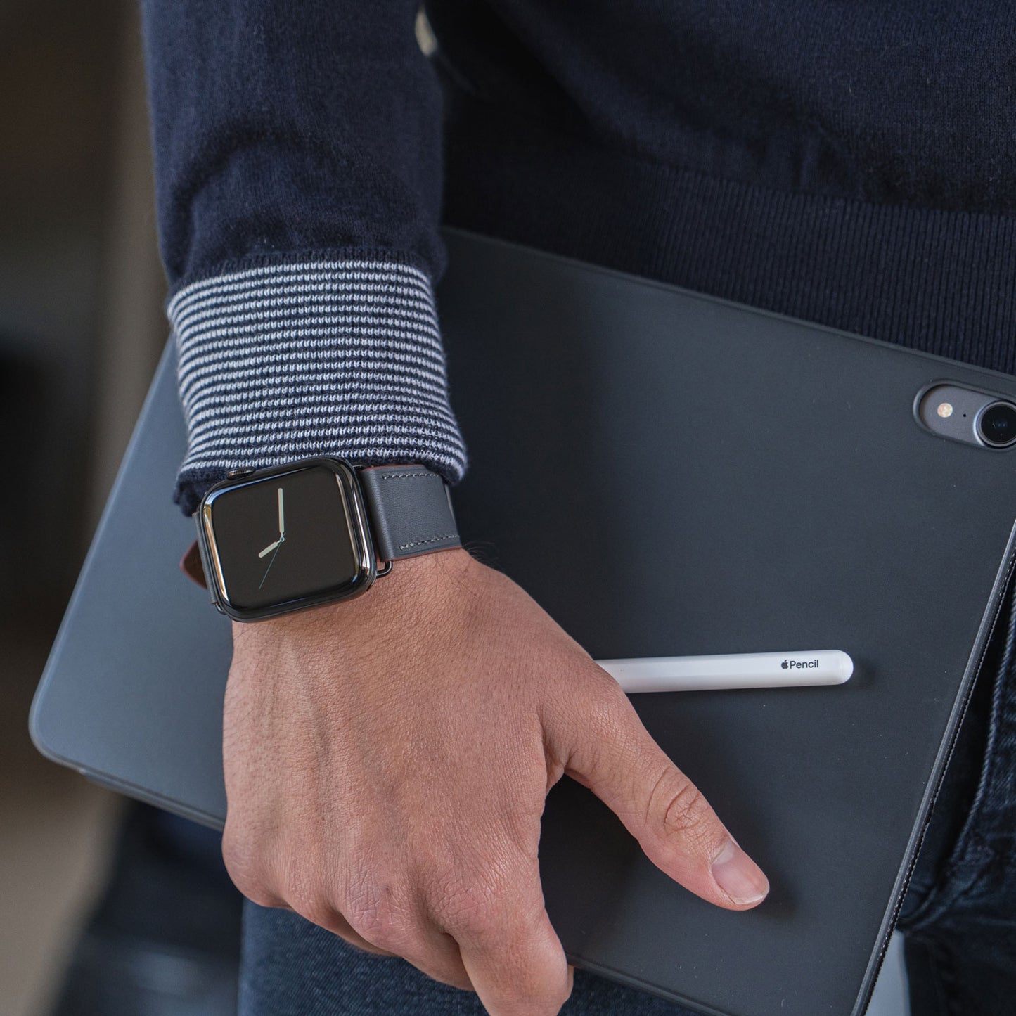 arktisband Premium Apple Watch Lederarmband