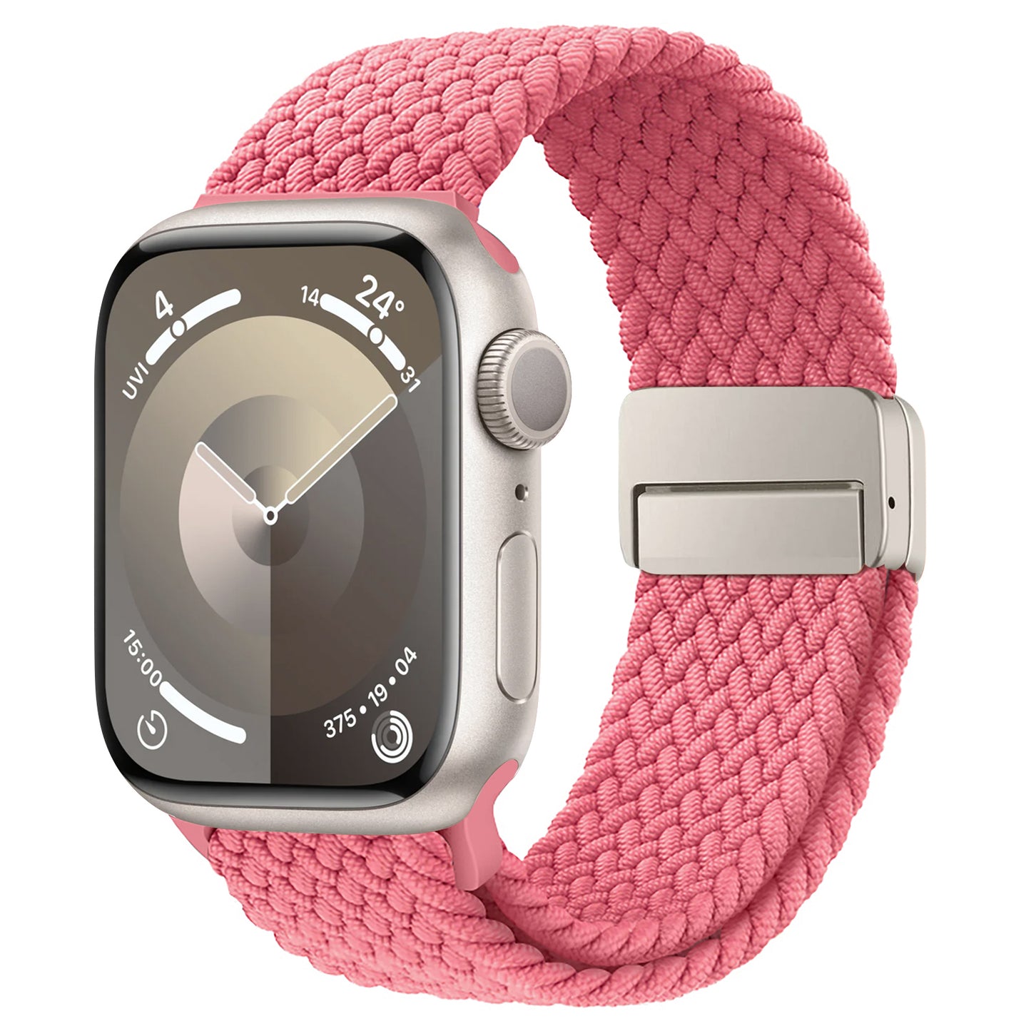 arktisband Geflochtenes Apple Watch Armband "Casual" mit Magnetverschluss