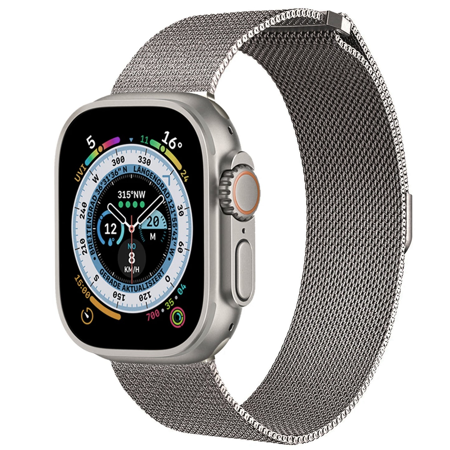 arktisband Apple Watch Ultra Milanaise Armband