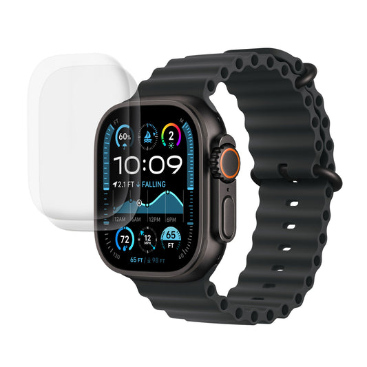 arktis Apple Watch Ultra 49 mm Full Protection Schutzfolie - 2er Set