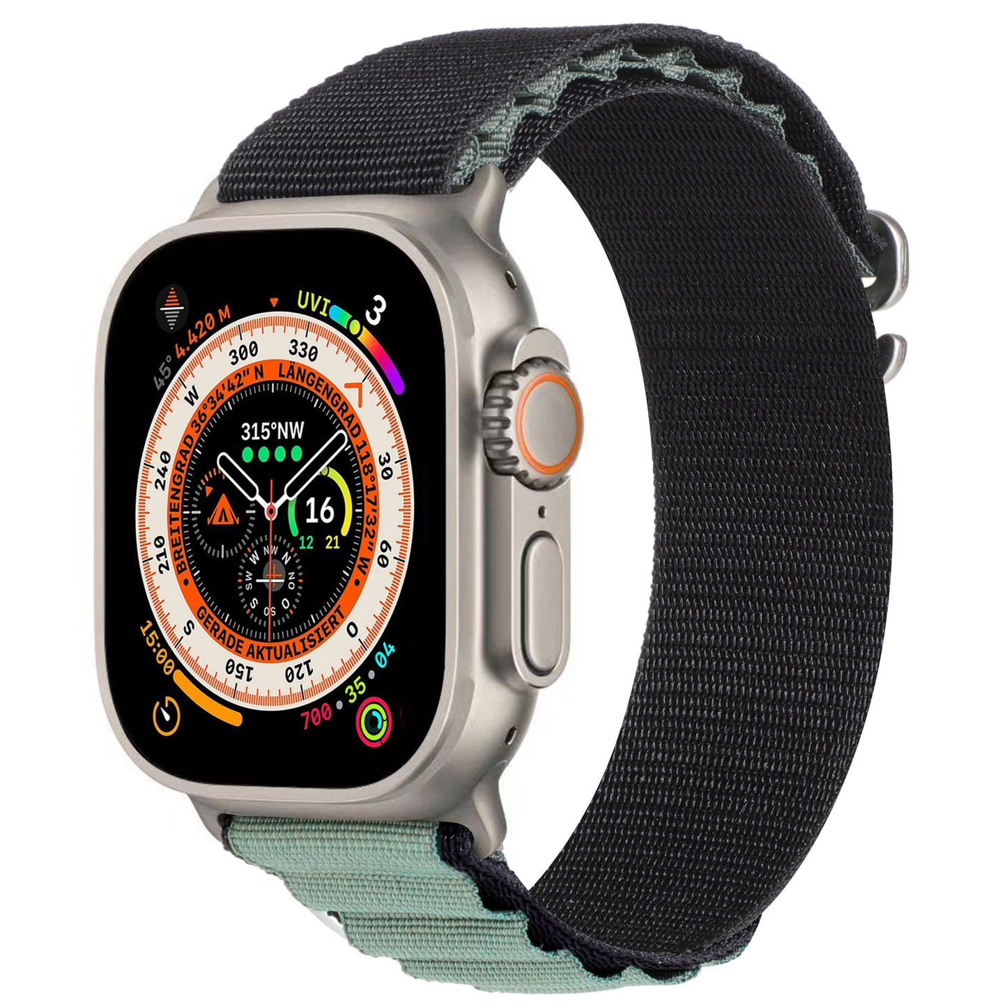 arktisband Apple Watch Alpine Loop Bicolor Armband