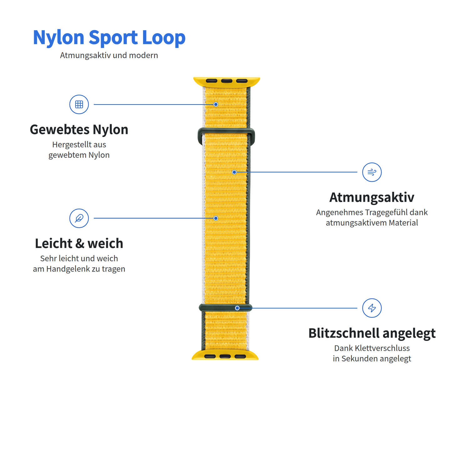 arktisband Apple Watch Sportarmband „Fun“
