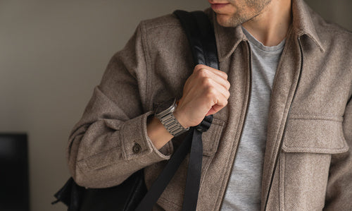 Apple Watch Ultra Titanarmband in Farbton Natur