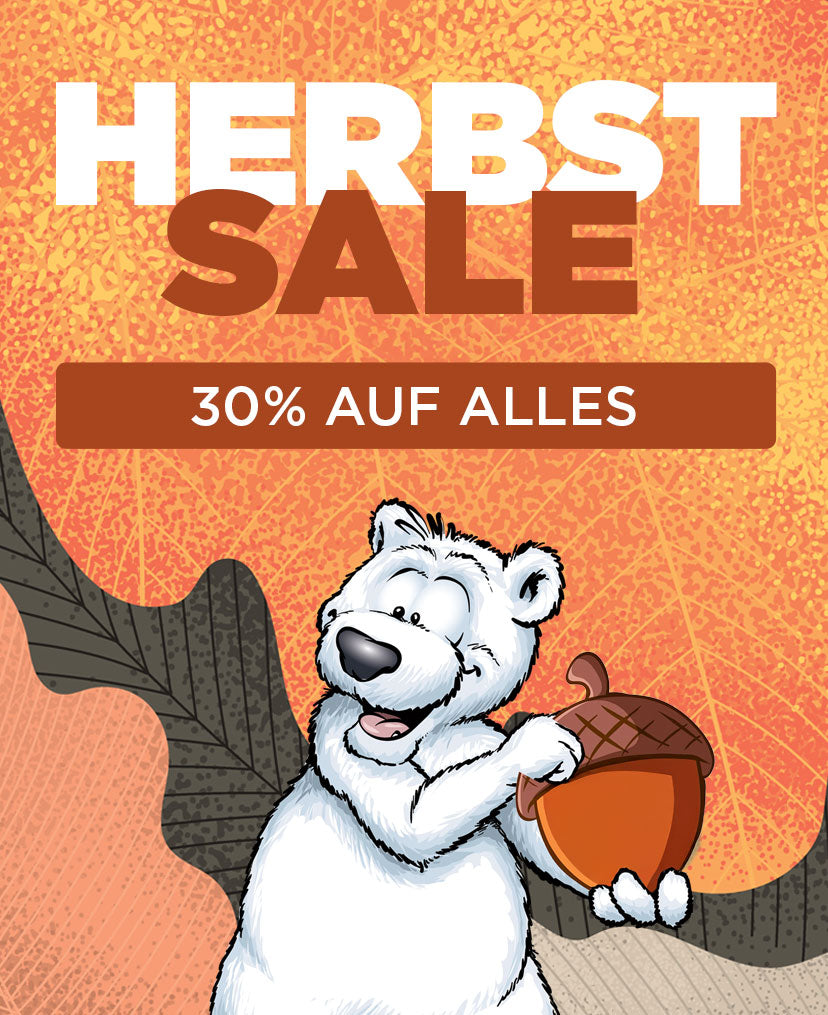 Herbst Sale. 30% auf das komplette Sortiment.