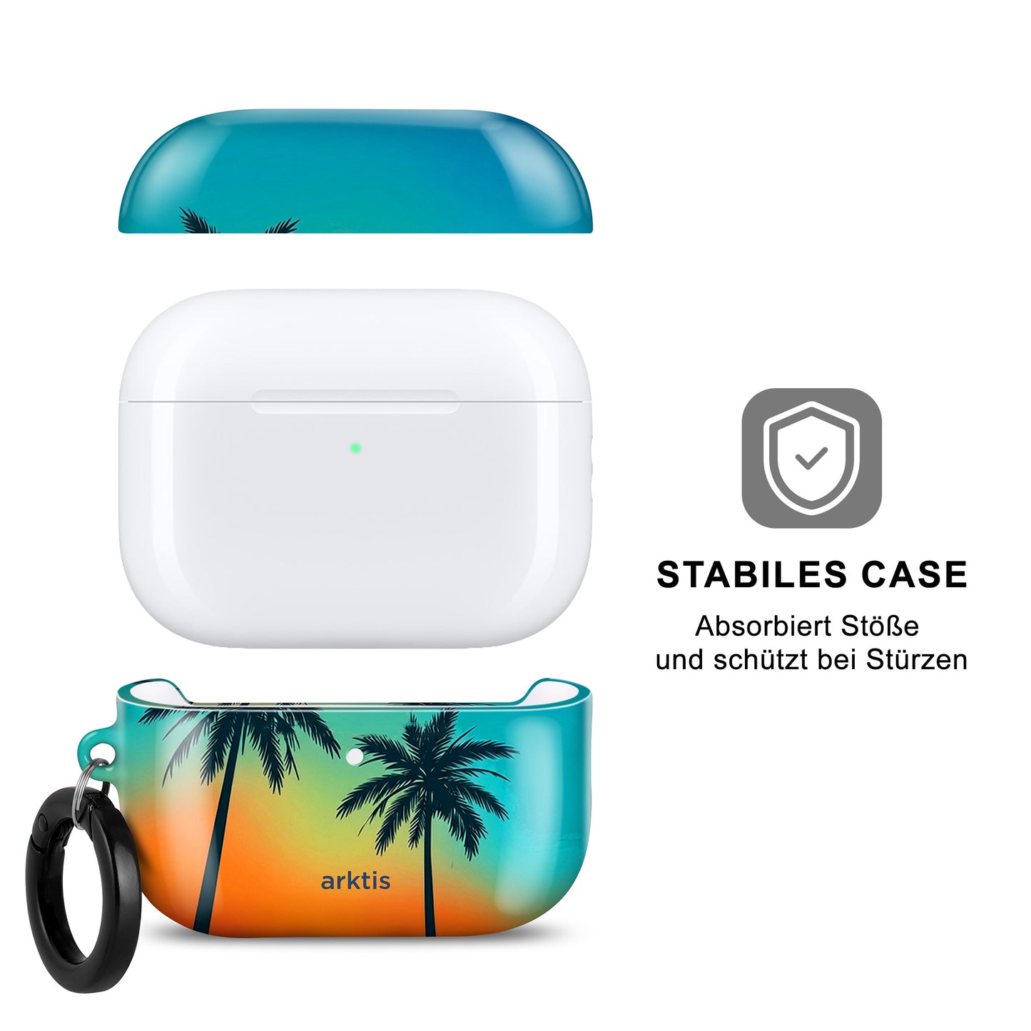 arktis AirPods Pro 3 Hülle - Sunset Beach