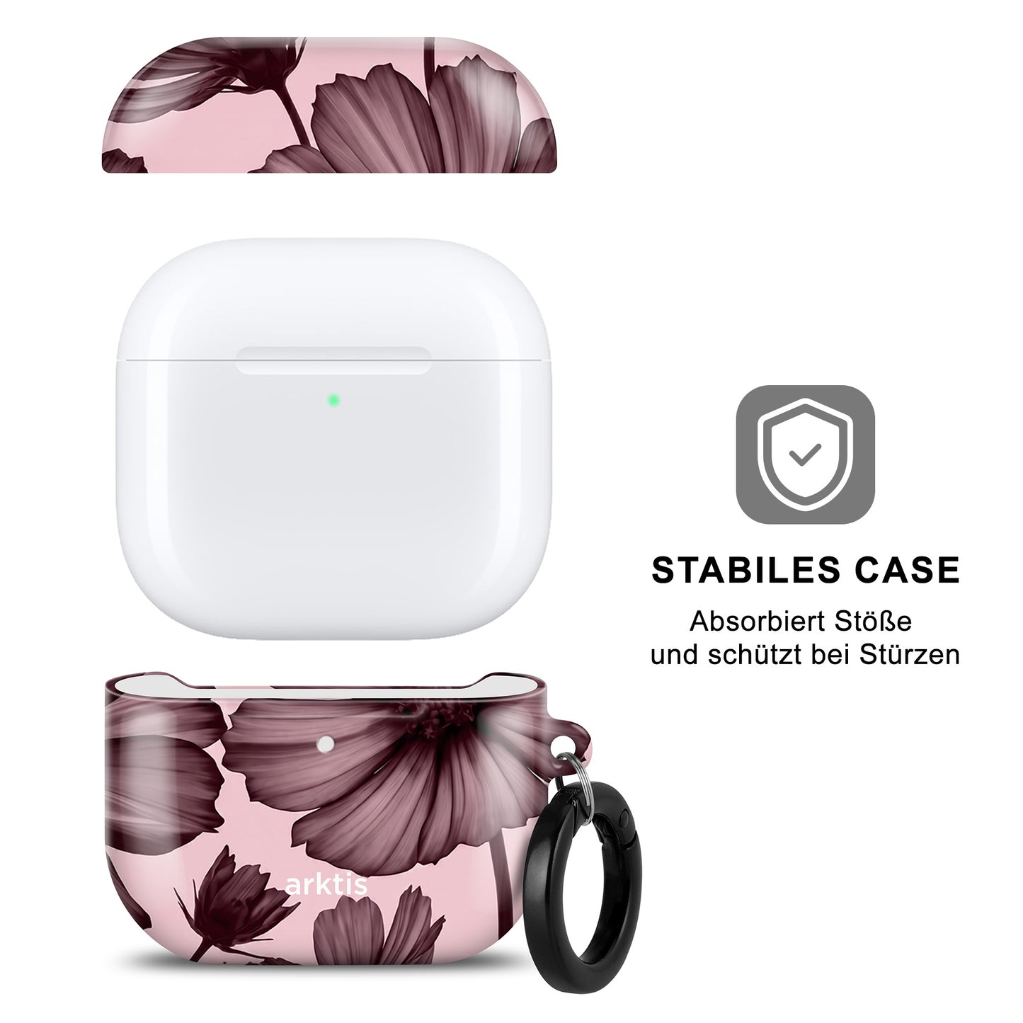 arktis AirPods 4 Hülle - Bloom Case