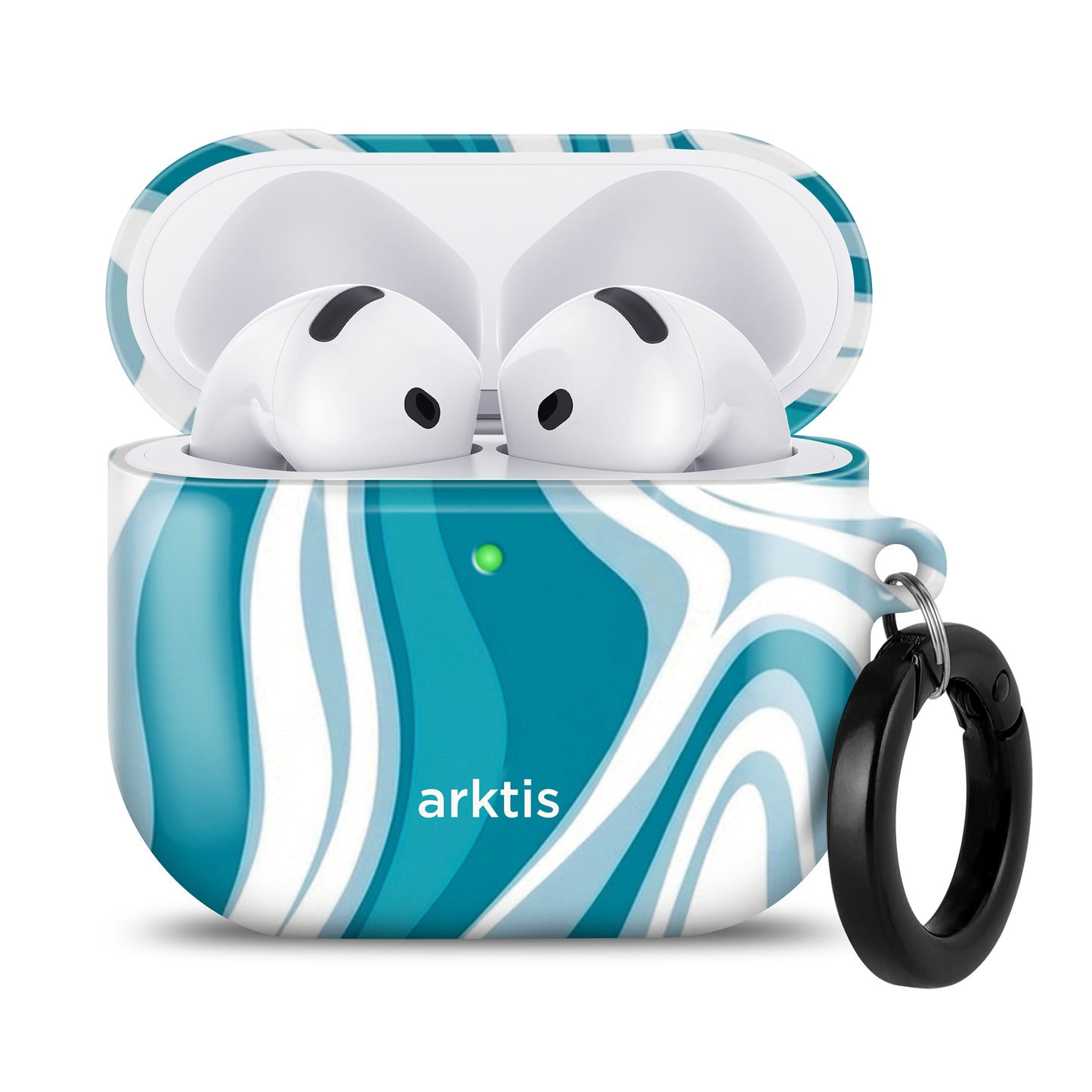 arktis AirPods 4 Hülle - Blue Lagoon