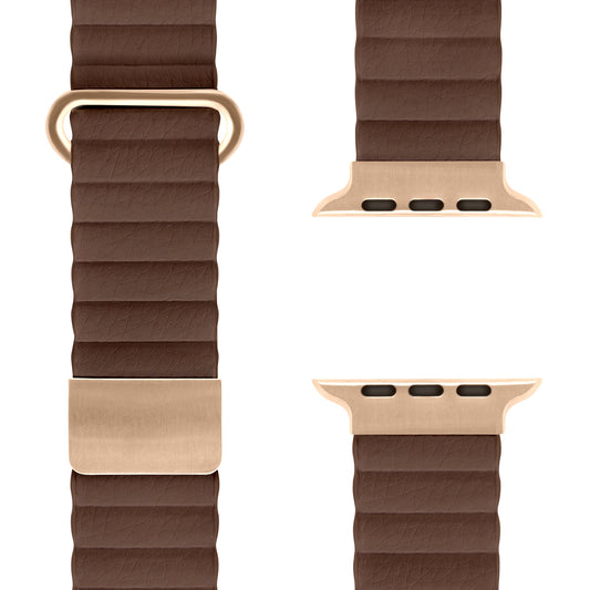 arktisband Kunstlederarmband "Gustino" für Apple Watch
