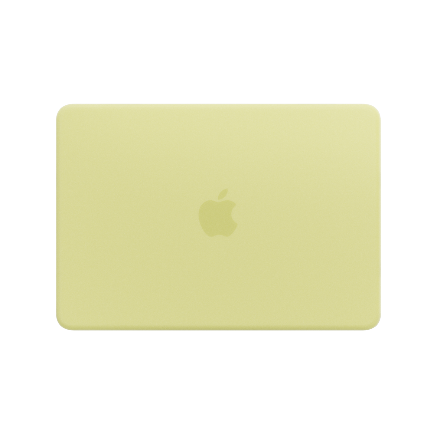 Hellgelbes Arktis Solid Case für MacBook Neo – schützende Hartschalenhülle.