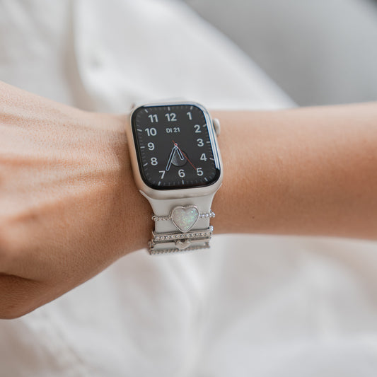 arktisband Apple Watch Charms "Loyal" - Silber