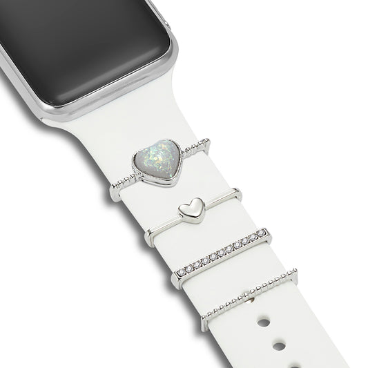 arktisband Apple Watch Charms "Loyal" - Silber