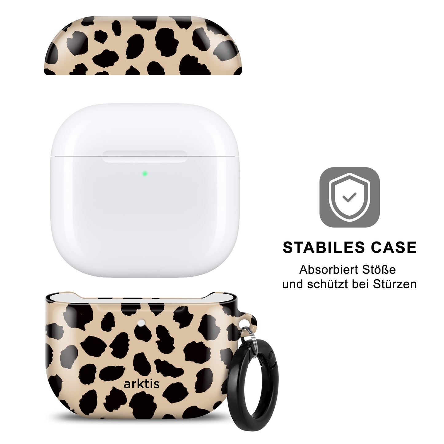 arktis AirPods 4 Hülle - Cheetah