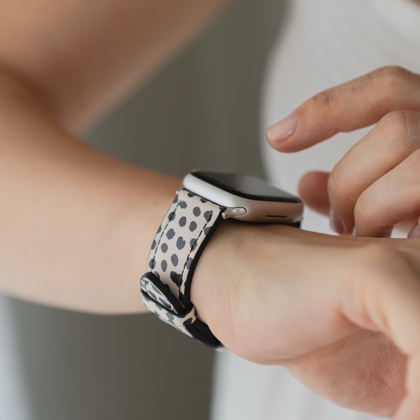 arktisband Apple Watch Armband „Studio“ - Cheetah