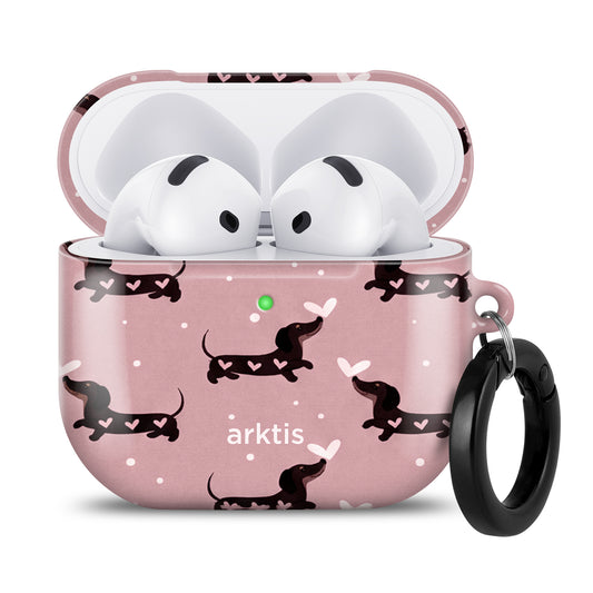 arktis AirPods 4 Hülle - Dackel Love