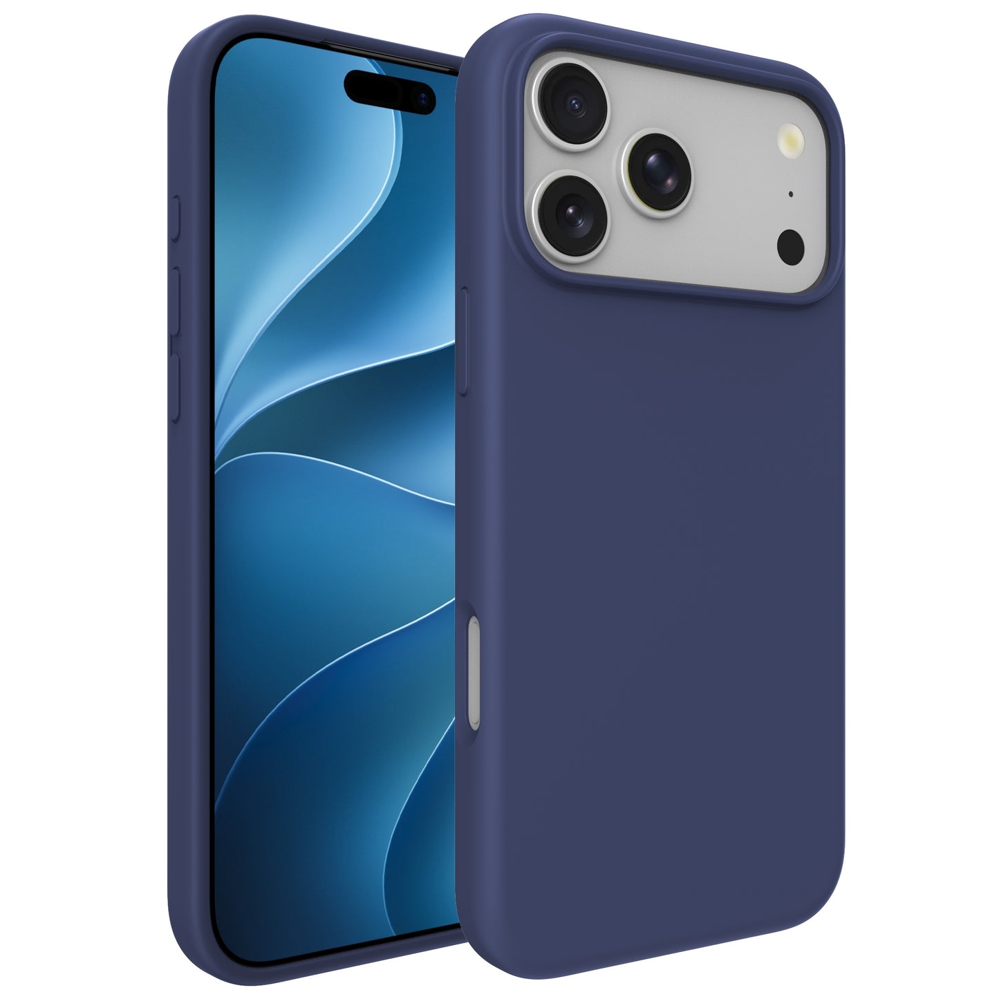 arktis iPhone 18 Pro Max Silikon Case mit MagSafe Mitternacht