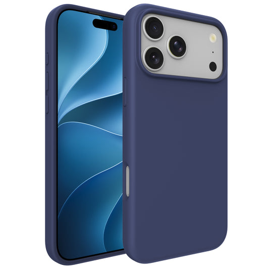 arktis iPhone 18 Pro Max Silikon Case mit MagSafe Mitternacht