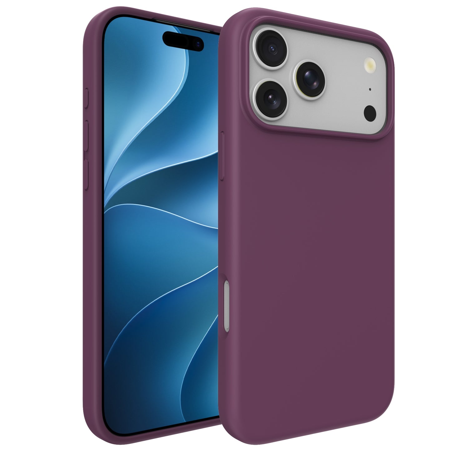arktis iPhone 18 Pro Max Silikon Case mit MagSafe Deep Red