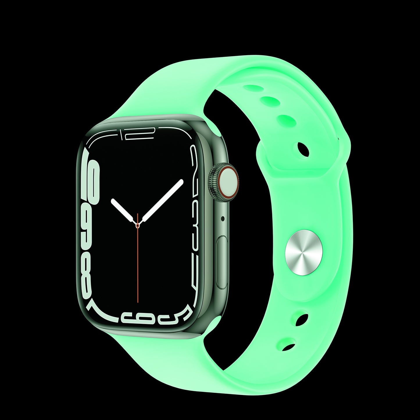 arktisband Apple Watch Silikonarmband Glow in the Dark