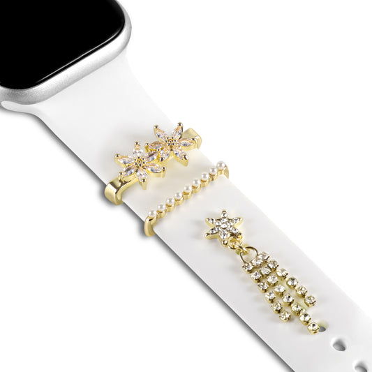 arktisband Apple Watch Charms "Edelweiß"