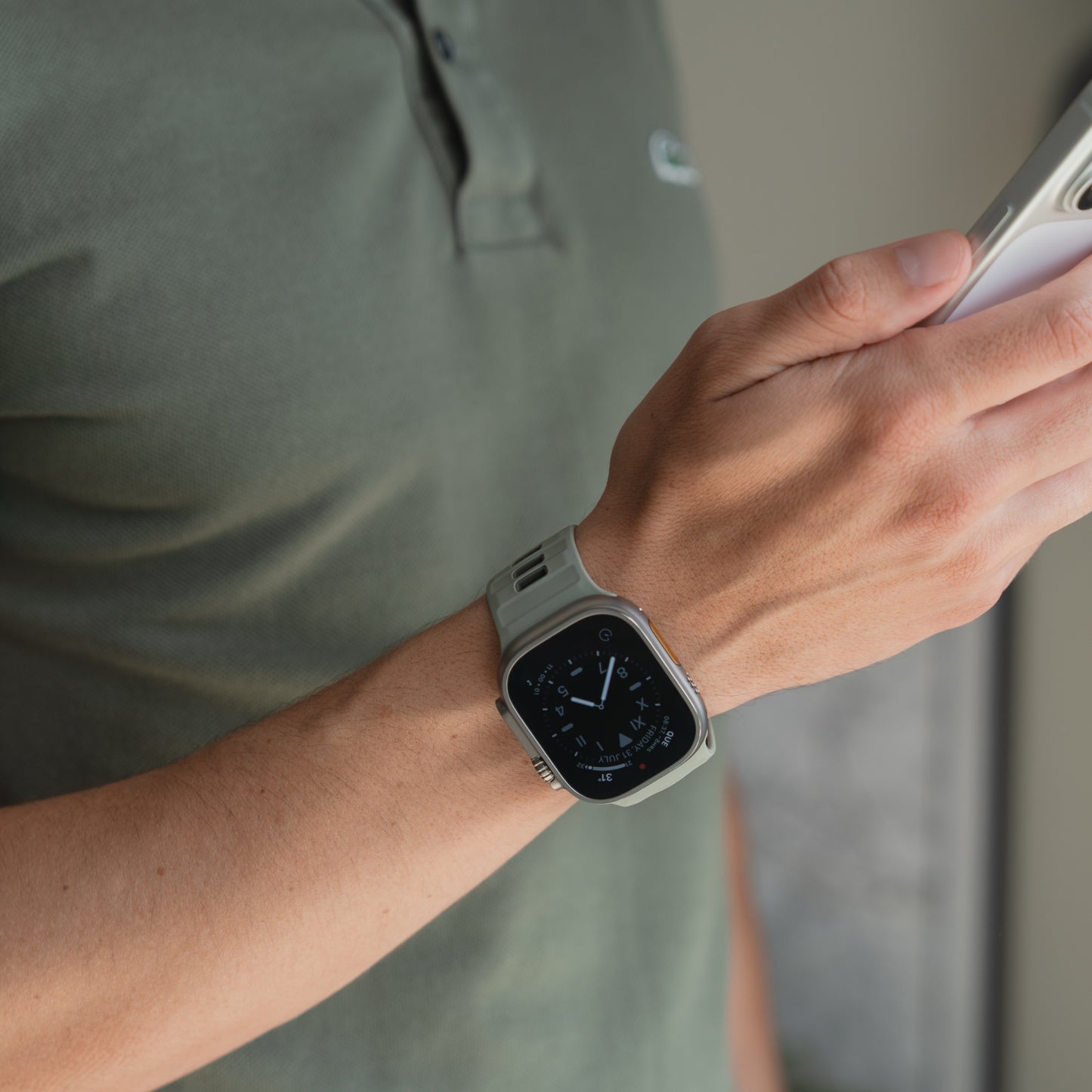arktisband Apple Watch Silikonarmband „Runner“