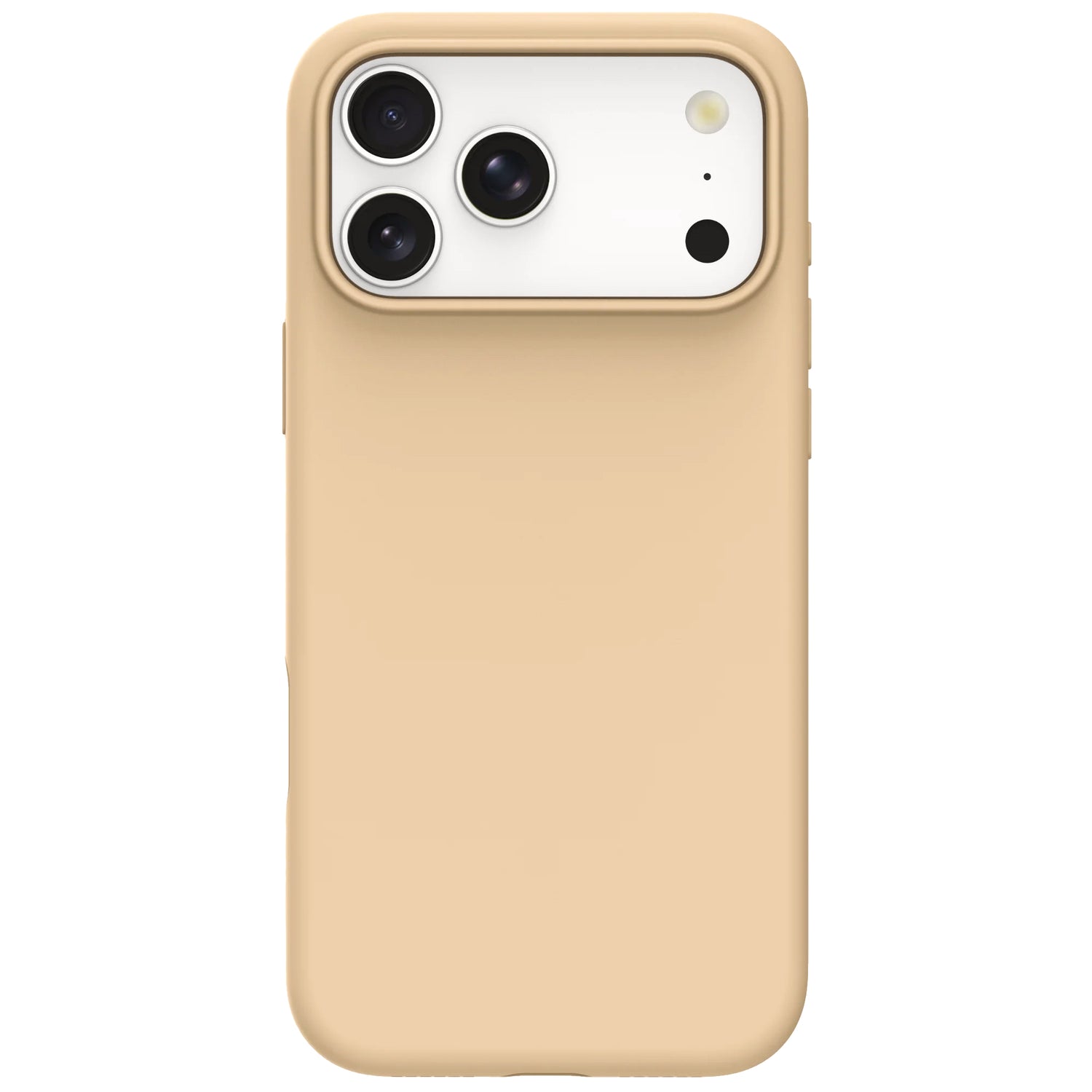 arktis iPhone Silikon Case mit MagSafe in Polarstern, Rückseite mit Kameras und Blitz