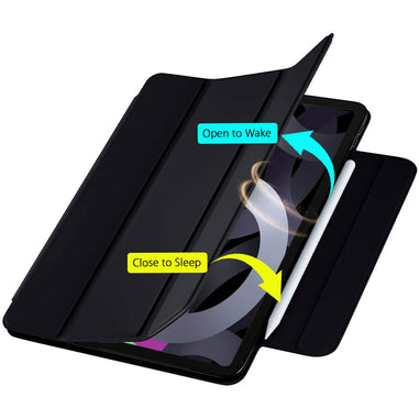 Smart Hülle Für IPad Air 1. Generation – Magnetisch, Mit Wake/Sleep, Marineblau, Für Modelle A1474/A1475/A1476