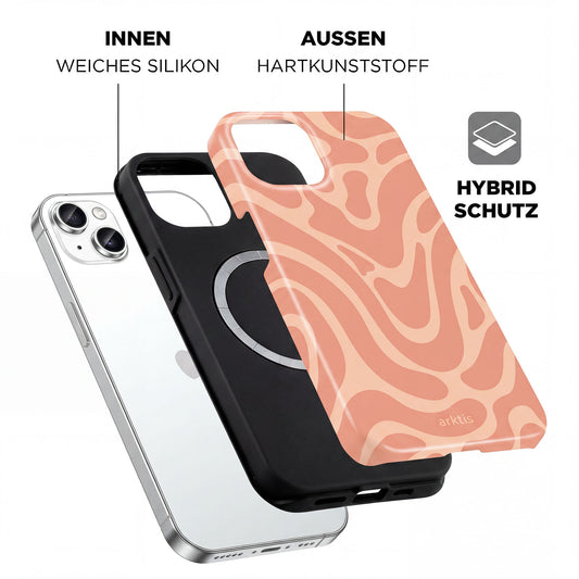arktis iPhone 14 Hülle - Curly