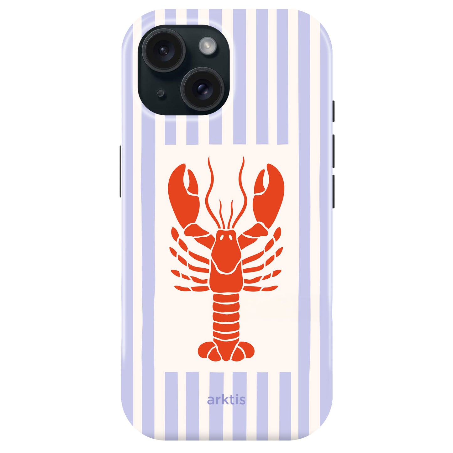 arktis iPhone 15 Hülle - Lobster