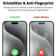 HUGE SPORTS Displayschutzfolie Aus Gehärtetem Glas – Anti-Fingerabdruck, Kratzfest