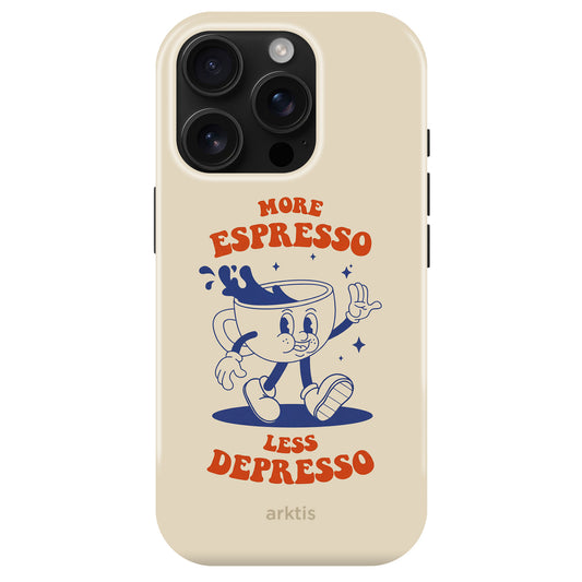 arktis iPhone 15 Pro Max Hülle - Espresso